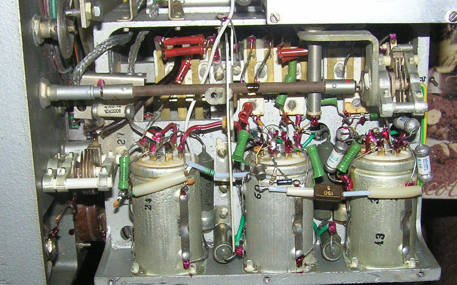 Вид на монтаж ВЧ блока Р-311 US5MSQ