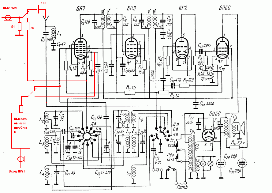 Холодная настройка Рекорда 52 US5MSQ