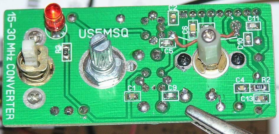 Вид со стороны монтажа конвертера US5MSQ